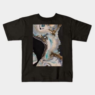 Abstract gem stones Kids T-Shirt